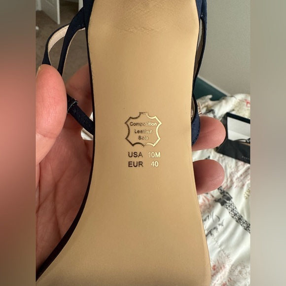 Nina Noga New York Rhinestone Heel Size 10 - Picture 5 of 6